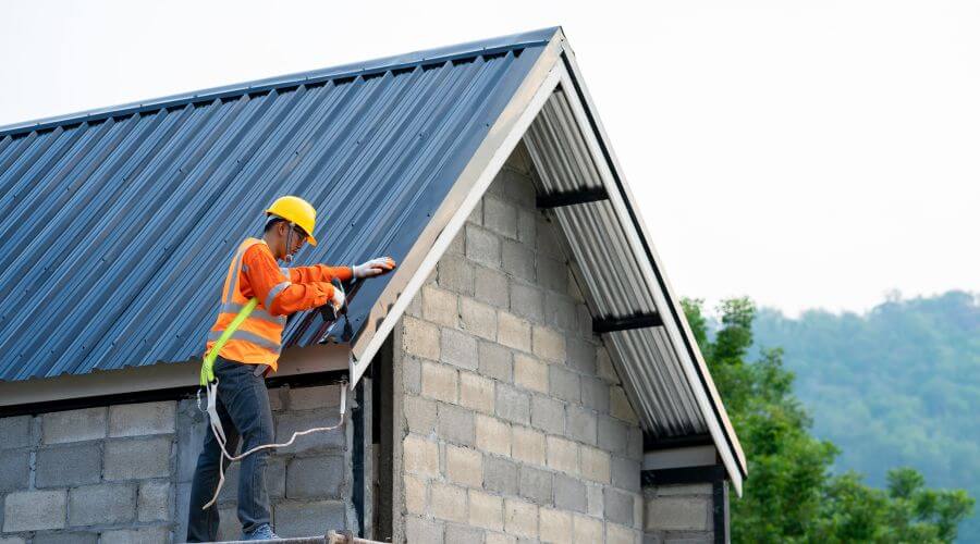Professional metal roof installation in Northfield, MA